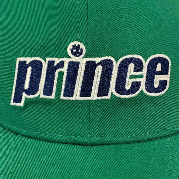 Prince Pickleball Green Embroidered Logo Baseball Cap Adjustable One Size - Picture 2 of 8